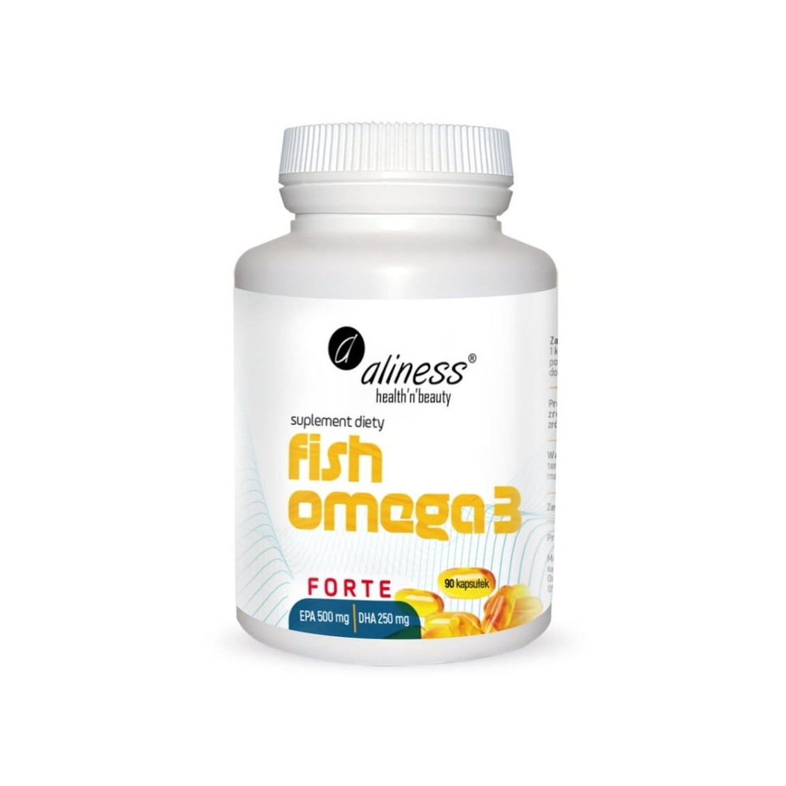 Fish Omega Forte Kaps Aliness Producenci Biozdrowy