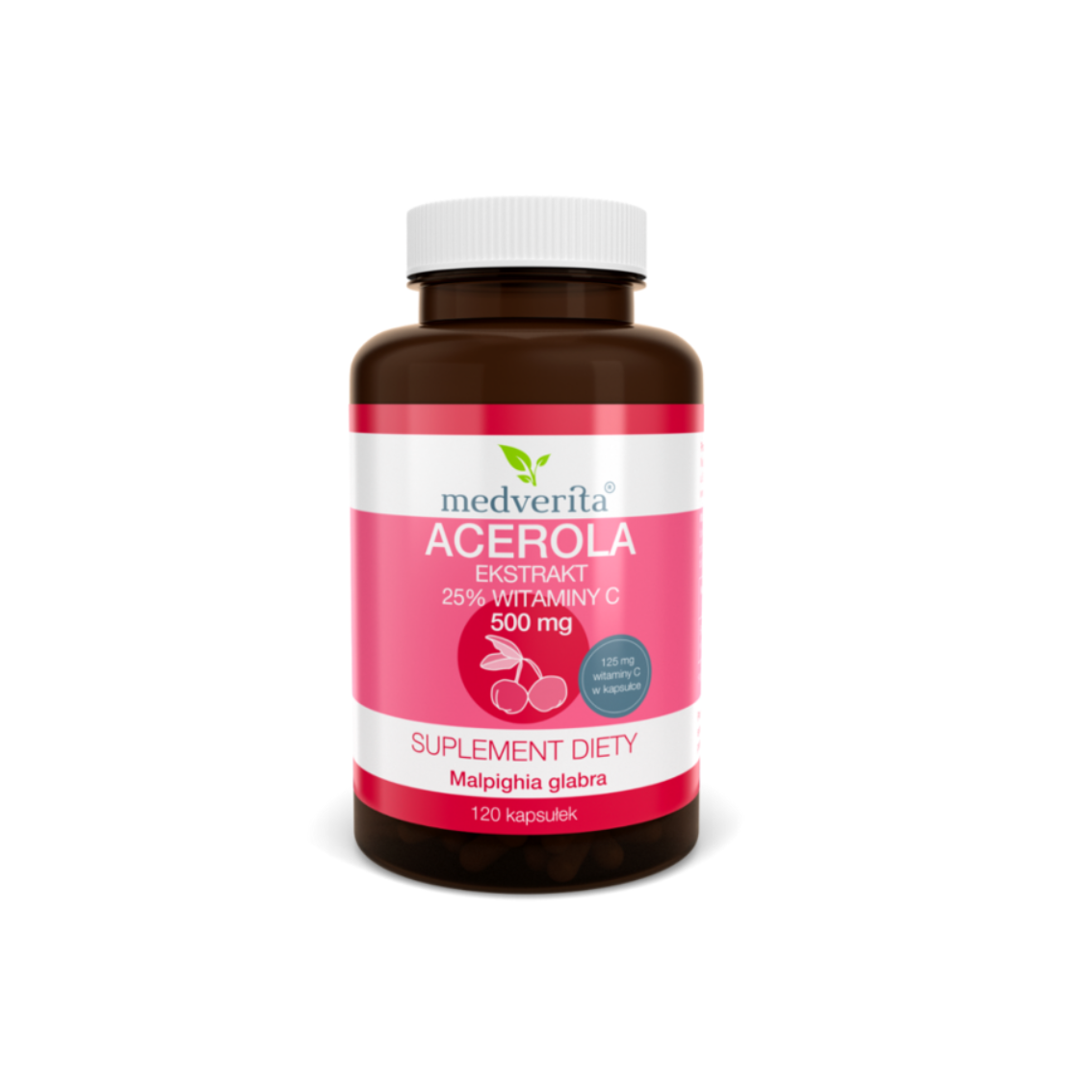 Acerola 500mg Medverita 120 Kaps Producenci Biozdrowy