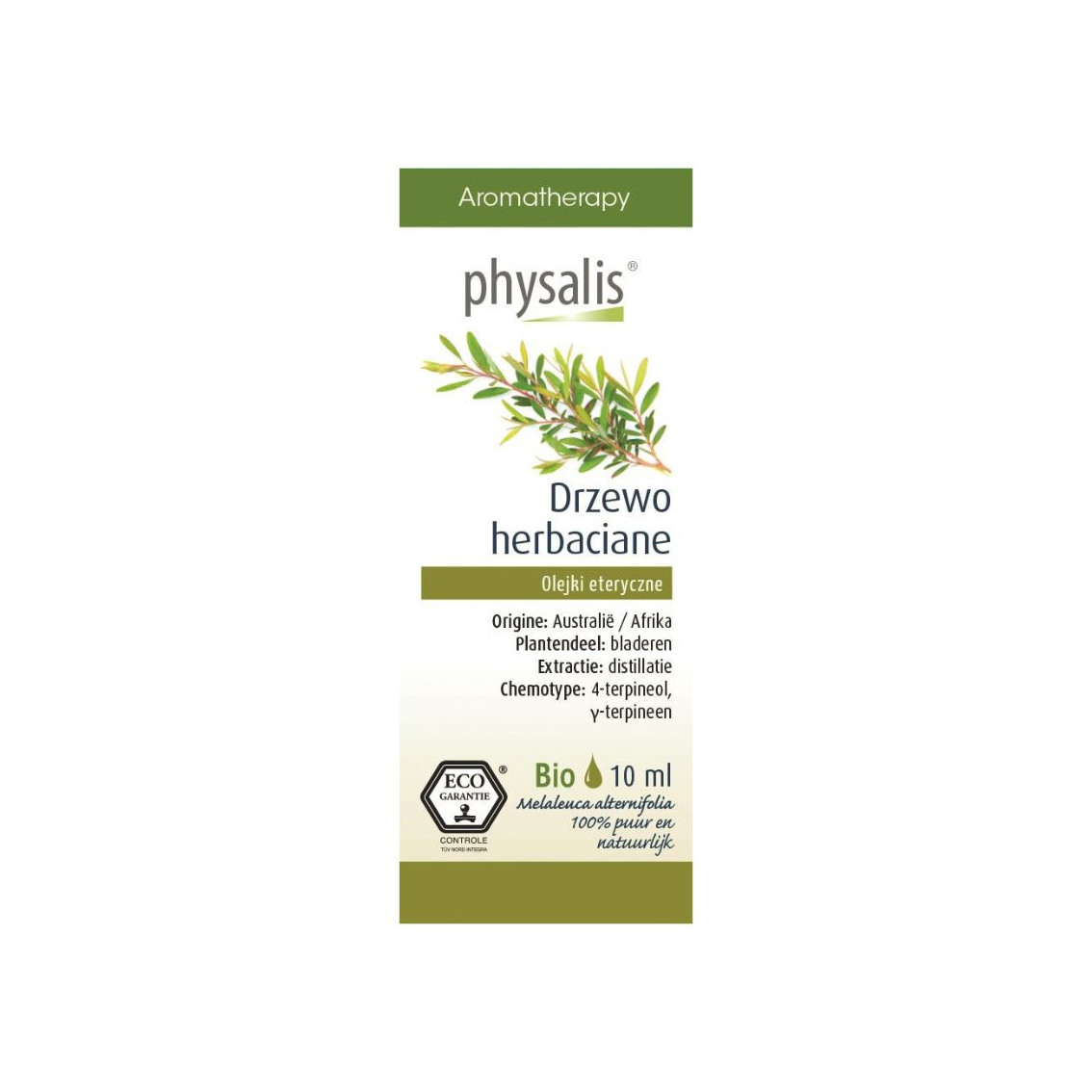 Olejek Drzewo Herbaciane Physalis 10ml BIO Kosmetyki Naturalne