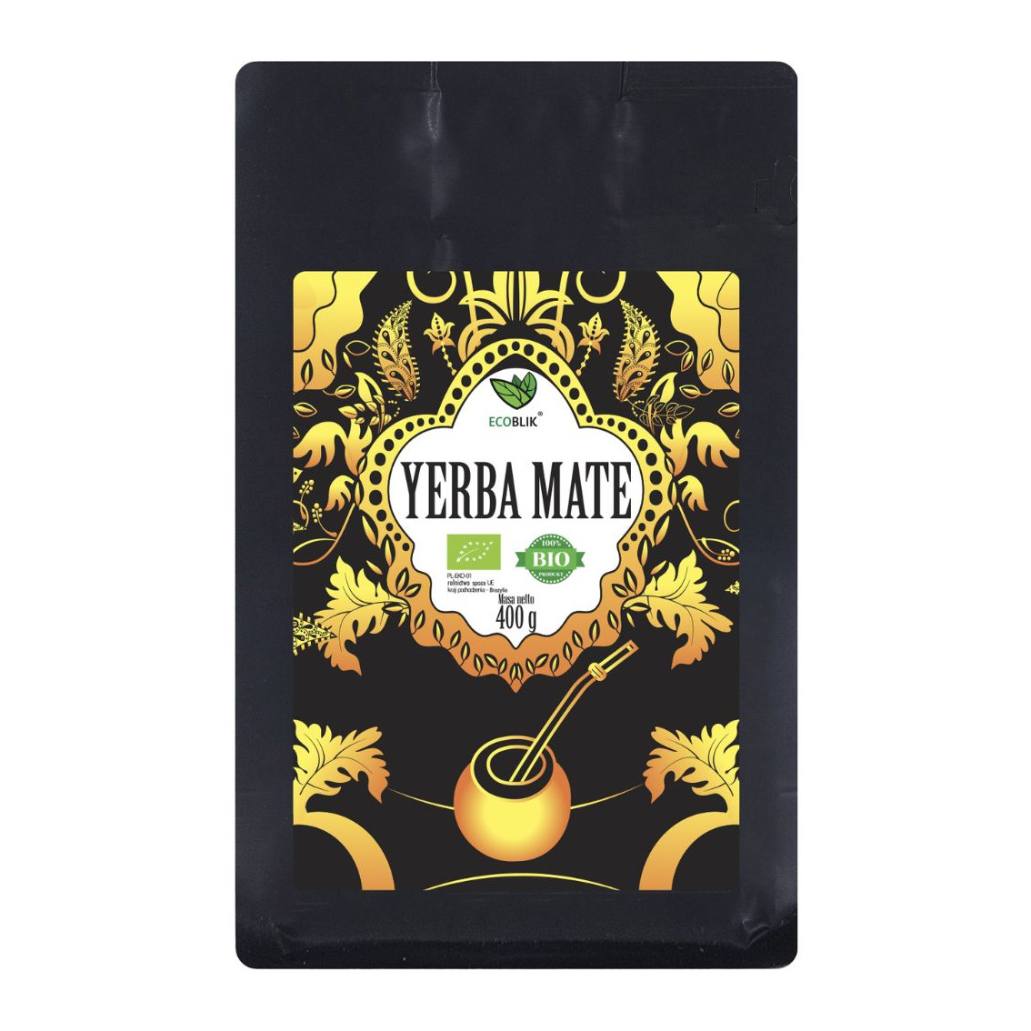 EKO Yerba Mate Ecoblik 400 GBiozdrowy