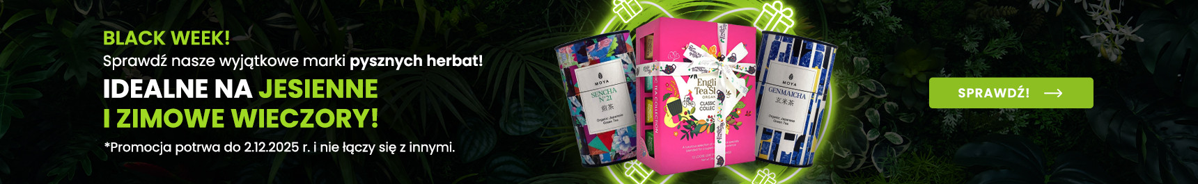 Wszystkie herbaty 10% taniej