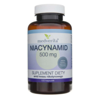Niacynamid Medverita 500mg 100kaps