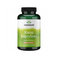Kwas Kaprylowy Swanson 600mg 60kaps