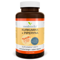 Kurkumina + Piperyna Medverita 120 kaps