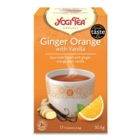 Herbatka imbirowo - pomarańczowa z wanilią Yogi Tea 17x1,8g