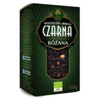Herbata czarna różana Dary Natury 100g EKO