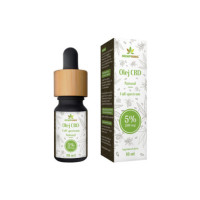 Olej CBD 5% 500 mg Natural 10 ml HempKing