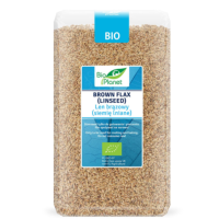 Len Brązowy Bio Planet 1kg BIO