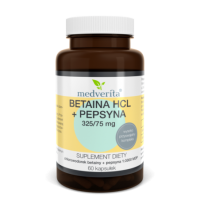 Betaina hcl+pepsyna Medverita 60 kaps