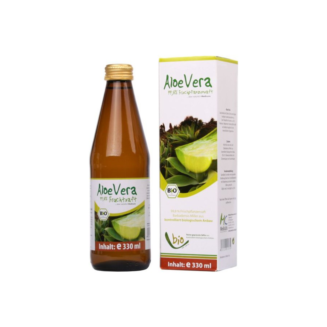 Sok z aloesu Medicura NFC 330 ml BIO | Biozdrowy