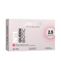 QueenBiotic - Lab One - Probiotyk dla kobiet - 30kaps.