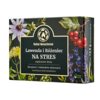 Herbal Monasterium Lawenda i Różeniec na Stres 30 kaps.