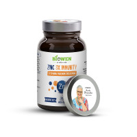 Zinc 3X Immunity, Cynk Complex+ Biowen - 100 kapsułek