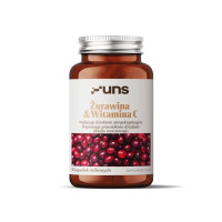 Żurawina + Witamina C UNS 60 kaps
