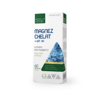 Magnez chelatowany + B6 Medica Herbs 60 kaps