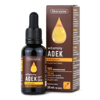 Witaminy ADEK w kroplach Skoczylas 30 ml