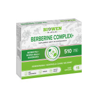 Berberine Complex+ 510 mg Biowen - 15 kapsułek