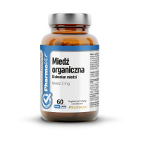 Miedź organiczna Pharmovit 2 mg 60 kaps