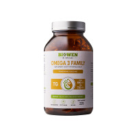 Omega 3 Family TG Biowen | 720 mg EPA, 480 mg DHA | 225 kapsułek