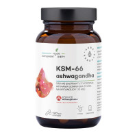 Ashwagandha KSM-66 200 mg Aura Herbals 120 kaps