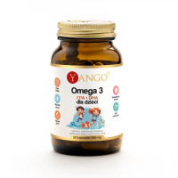 Omega 3 dla dzieci EPA + DHA Yango 60 kaps.