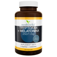 Tryptofan + Melatonina Medverita 100 kaps