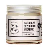 Naturalny dezodorant w kremie Cedr i Paczula z dodatkiem sody Mydlarnia 4 Szpaki 60 ml