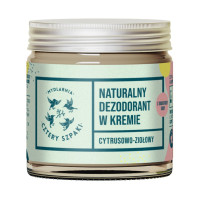 Naturalny dezodorant w kremie cytrusowo-ziołowy z dodatkiem sody Mydlarnia 4 Szpaki 60 ml