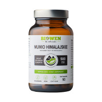 Mumio himalajskie Shilajit 586 mg Biowen - 90 kapsułek