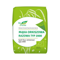 Mąka orkiszowa razowa typ 2000 - 1kg - Bio Planet