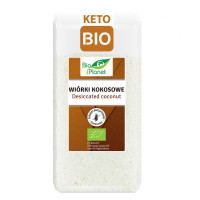 Wiórki kokosowe Bio Planet bezglutenowe 200g BIO