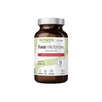 Niacyna (witamina B3) - kwas nikotynowy - efekt flush Biowen 120 g