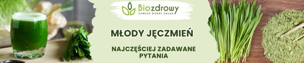 Młody jęczmień FAQ - obrazek poglądowy