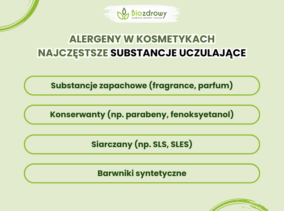 Alergeny w kosmetykach - najczęstsze substancje uczulające - obrazek wyróżniający