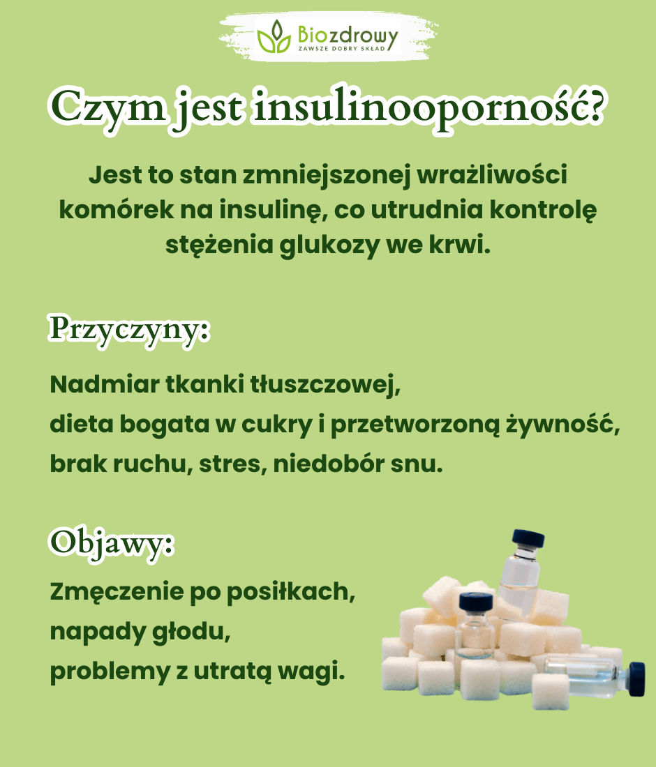 Czym jest insulinooporność? - infografika