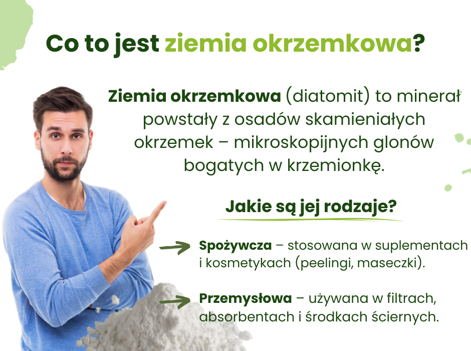 Co to jest ziemia okrzemkowa? - infografika