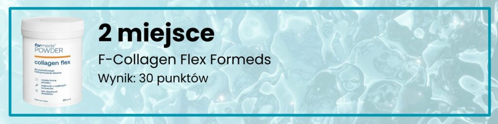 F-Collagen Flex Formeds - 2 miejsce w rankingu najmocniejszych kolagenów