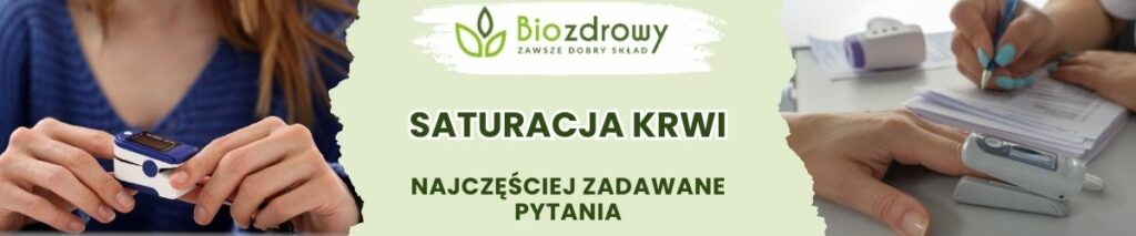 Saturacja krwi FAQ - obrazek poglądowy