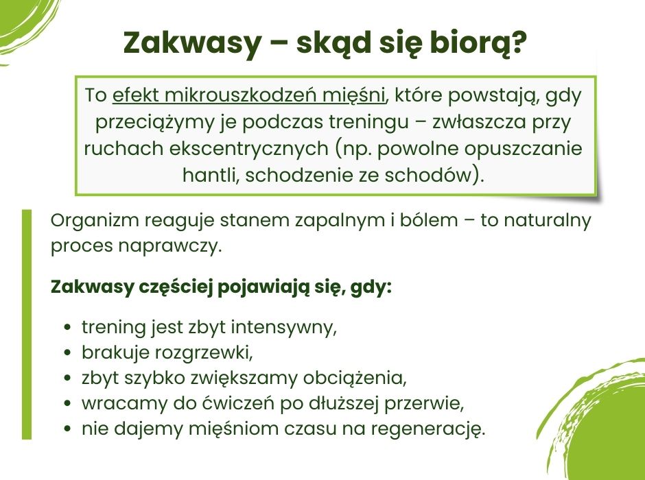 Zakwasy skąd się biorą? - infografika