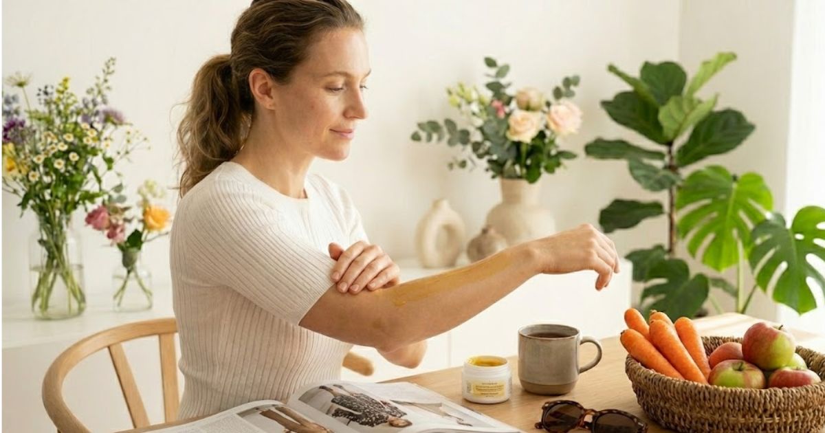 Jak przyciemnić skórę bez opalania? - obrazek wyróżniający