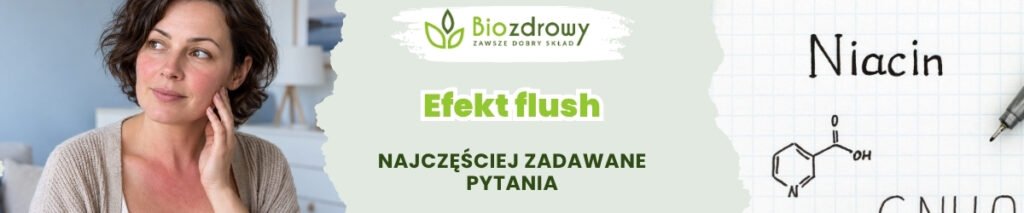 Efekt flush po niacynie FAQ - obrazek poglądowy