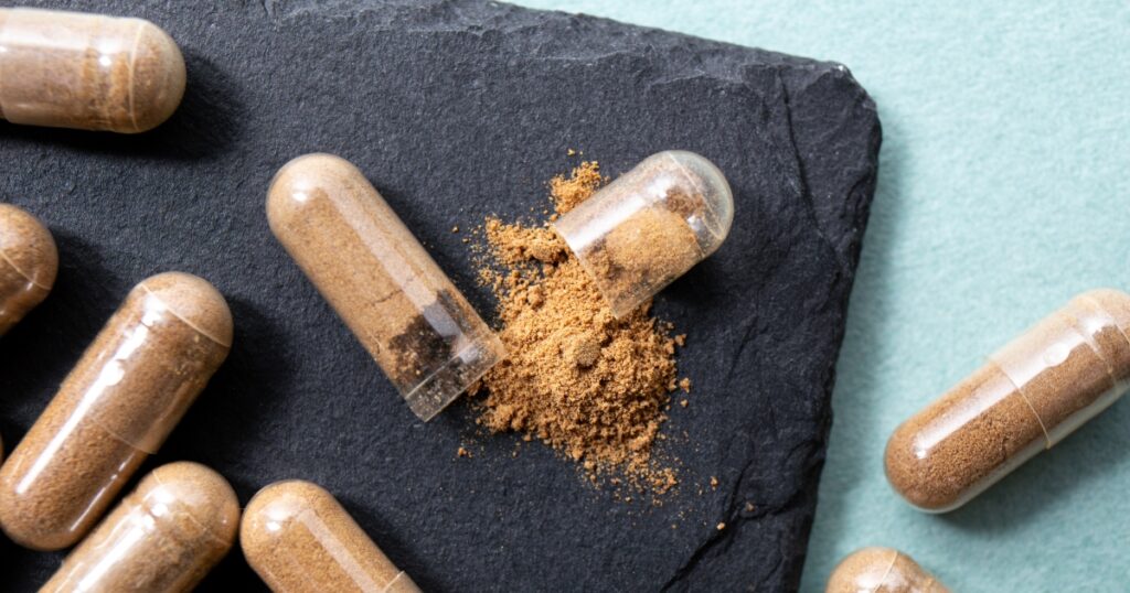 Ashwagandha suplement - zdjęcie poglądowe