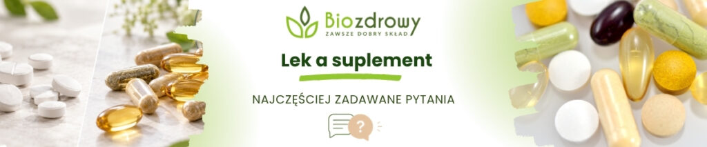 Lek a suplement FAQ - obrazek poglądowy